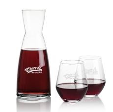 Winchester Carafe & Reina Stemless - Corporate Recognition Gifts