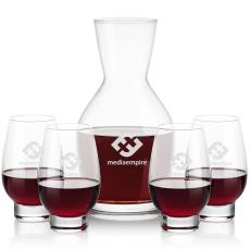 Westwood Carafe & Glenarden Stemless - Corporate Recognition Gifts