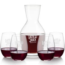 Westwood Carafe & Laurent Stemless - Corporate Recognition Gifts