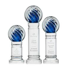 Genista Spheres on Colverstone Base Glass Award - Modern Awards