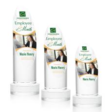 Lauder Full Color Clear on Base Crystal Award - Corporate Awards