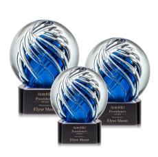 Genista Black on Paragon Base Spheres Glass Award - Corporate Awards