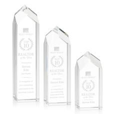 Clarington Tower Obelisk Crystal Award - Corporate Awards