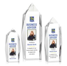 Bloomington Full Color Obelisk Crystal Award - Full Color Awards