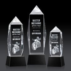 Bloomington on Base 3D - Black - 3D Laser Engraved