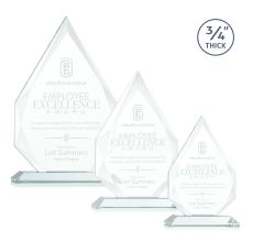 Hawthorne Jade Arch & Crescent Glass Award - Employee Awards