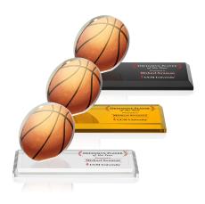 Northam Full Color Basketball Circle Award - Full Color Awards