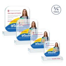 App Full Color Clear Crystal Award - Crystal Awards