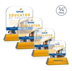 App Full Color Amber on Newhaven Crystal Award - Full Color Awards