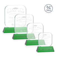 App Green on Newhaven Crystal Award - Glass Awards