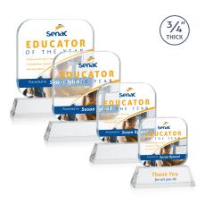 App Full Color Clear on Newhaven Crystal Award - Crystal Awards