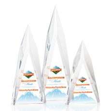Salisbury Full Color Peak Crystal Award - Crystal Awards