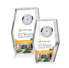 Susana Full Color Clock - Corporate Recognition Gifts