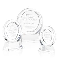 Templeton Clear on Base Circle Crystal Award - Corporate Awards