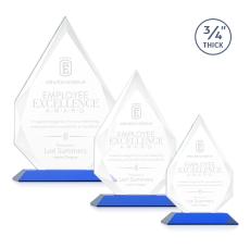 Hawthorne Blue Peak Crystal Award - Crystal Awards