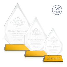 Hawthorne Amber on Newhaven Peak Crystal Award - Crystal Awards