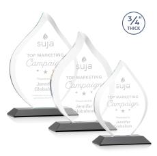 Worthington Black Flame Crystal Award - Corporate Awards