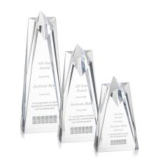 Rosina Clear Star Acrylic Award - Service Awards