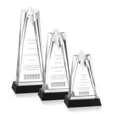 Rosina Clear on Base Star Acrylic Award - Corporate Awards