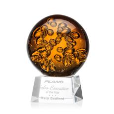 Avery Clear on Robson Base Spheres Glass Award - Glass Awards