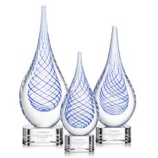 Kentwood Clear on Paragon Base Glass Award - Glass Awards
