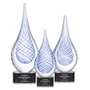 Kentwood Black on Paragon Base Glass Award