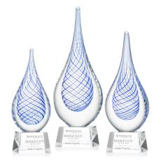 Kentwood Clear on Robson Base Glass Award - Modern Awards