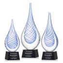 Kentwood Black on Robson Base Glass Award