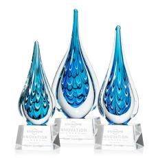 Worchester Clear on Robson Base Glass Award - Glass Awards