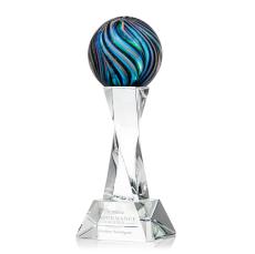Malton Clear on Langport Base Spheres Glass Award - Corporate Awards