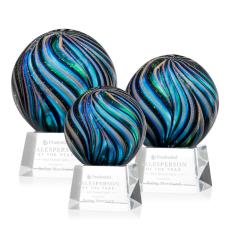 Malton Clear on Robson Base Spheres Glass Award - Corporate Awards