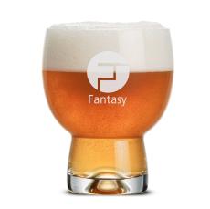 Dortmund Beer Glass - Deep Etch - Etched Barware