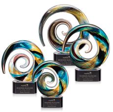 Nazare Black on Paragon Circle Glass Award - Modern Awards