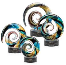 Nazare Black on Stanrich Circle Glass Award - Art Glass Awards