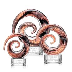 Brighton Clear on Paragon Circle Glass Award - Art Glass Awards