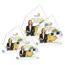 Lexus Full Color Clear Peak Crystal Award - Corporate Awards