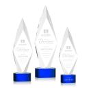 Manilow Blue on Paragon Base Crystal Award