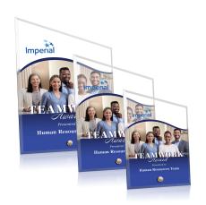 Polaris Full Color Gold Peak Acrylic Award - Full Color Awards