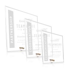 Polaris Gold Peak Acrylic Award - Award Plaques