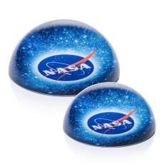 Dome Full Color Paperweight - Crystal Paperweights