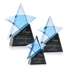 Benita Black Star Crystal Award - Crystal Awards