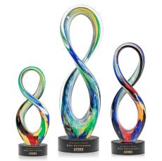 Duarte Black on Stanrich Base Abstract / Misc Glass Award - Glass Awards