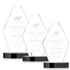 Redding Black  Crystal Award - Corporate Awards
