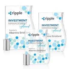 Holbrook Full Color Abstract / Misc Crystal Award - Corporate Awards