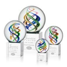Galileo Spheres on Granby Base Glass Award - Corporate Awards