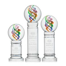 Galileo Spheres on Colverstone Base Glass Award - Modern Awards