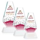 Kingsley Full Color White on Newhaven Base Crystal Award