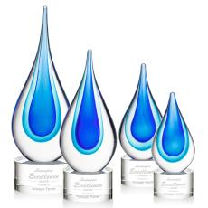 Marseille on Marvel Base - Clear - Glass Awards