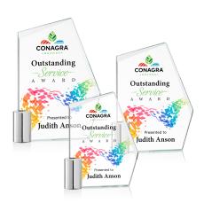 Oklahoma Full Color Peak Crystal Award - Corporate Awards