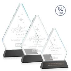 Fyreside Black on Newhaven Crystal Award - Crystal Awards